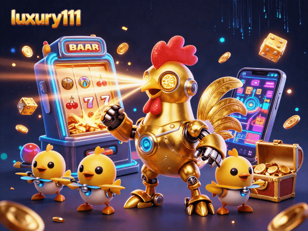 Engage in thrilling gaming adventures with luxury111's vibrant casino scene bursting with action.