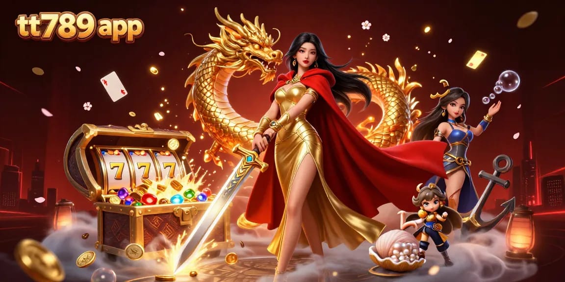 Terlibat dengan pengalaman kasino aplikasi tt789 yang imersif yang menampilkan gulungan slot dinamis dan visual yang meriah.