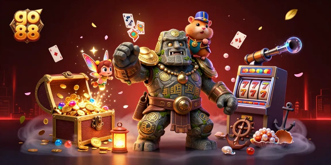 Engage in thrilling moments at go 88 with immersive slot games, jackpots, and magical characters.