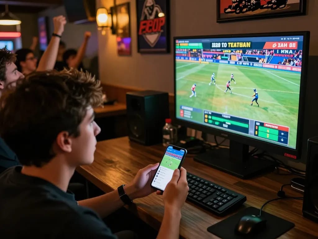 Experience the thrill of F168 thể thao as you bet live on your smartphone in an exciting sports bar atmosphere.
