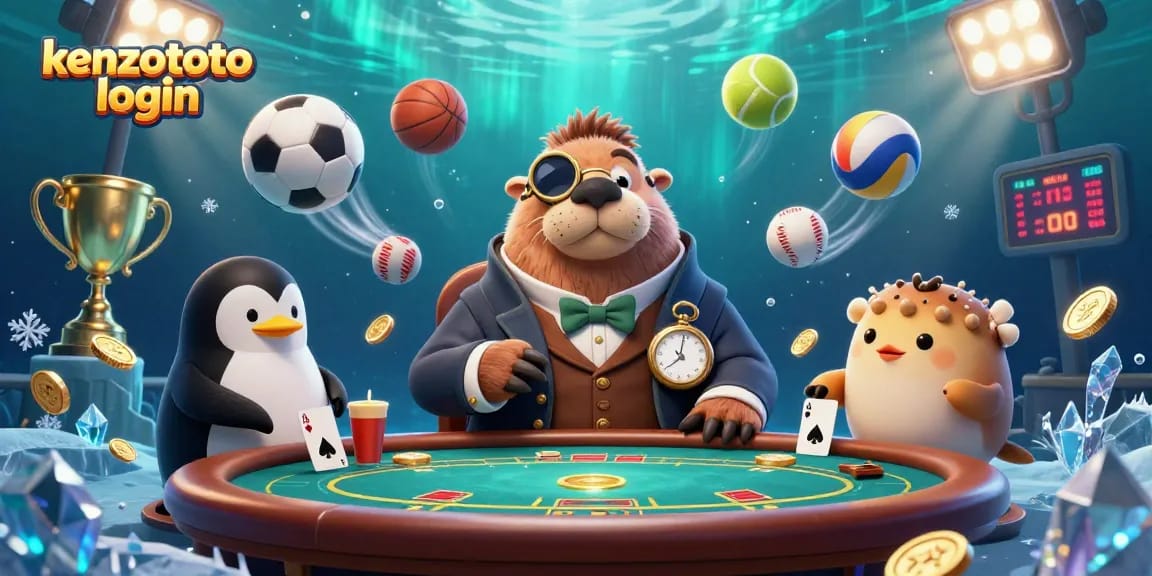 Join the action with Kenzototo login as you experience thrilling underwater poker gameplay.