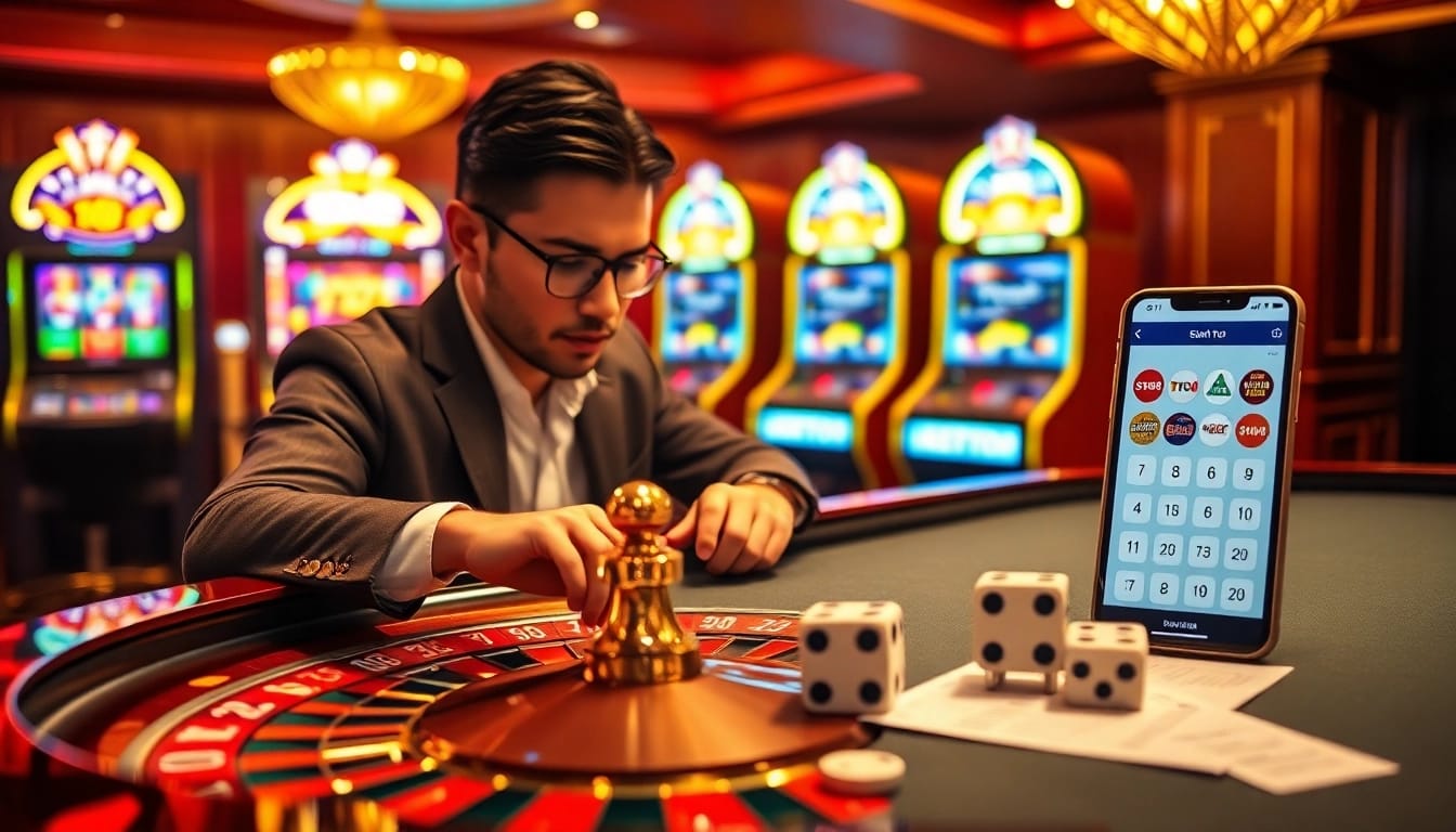 Experience exciting wins with Emas Toto at a luxurious casino table.