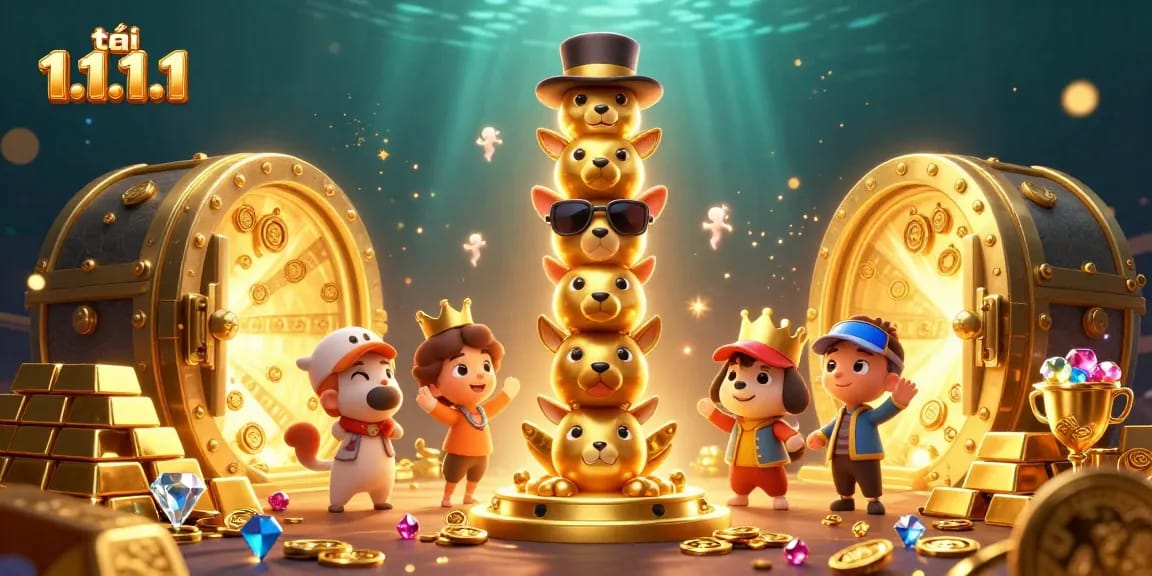 Engage with tải 1.1.1.1 while enjoying vibrant visuals of animated casino accessories.