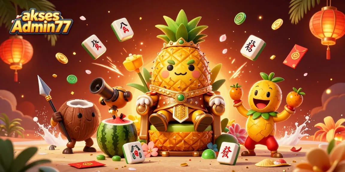 Engage in online gaming excitement with akses Admin77 featuring a dynamic casino scene.