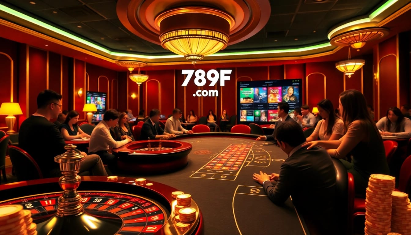 Experience the thrill of gambling with 789f com's vibrant casino scene featuring strategic gameplay.