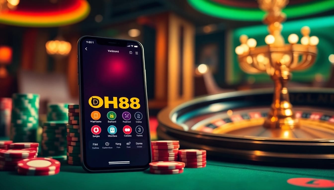 Tải app DH88 to enjoy seamless gaming experiences with engaging casino elements and professional interface.