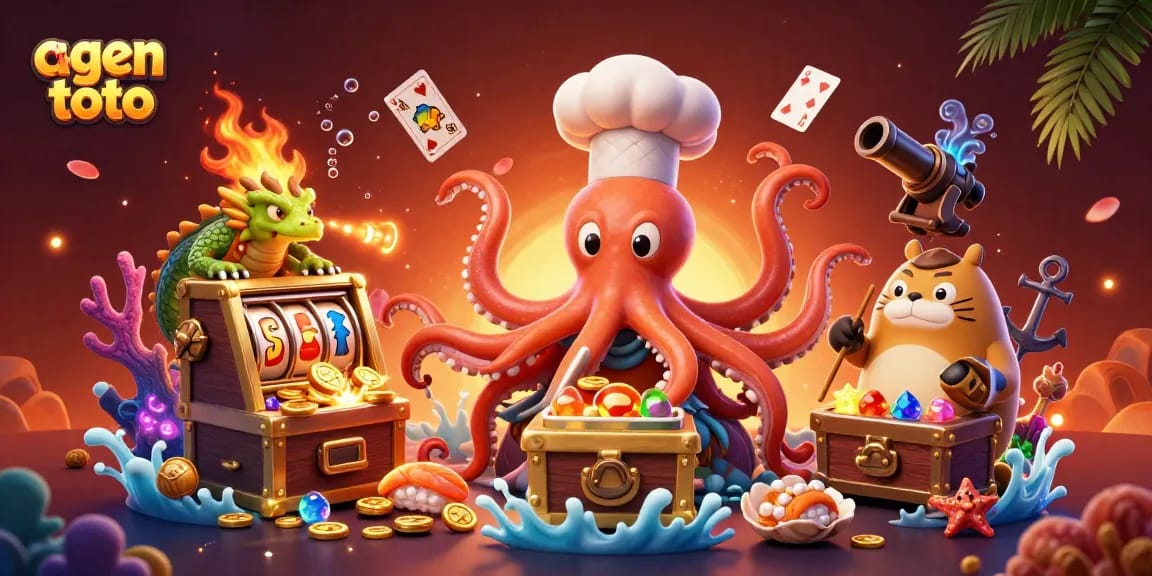 Engage with agen toto excitement featuring vibrant characters and thrilling slot elements.