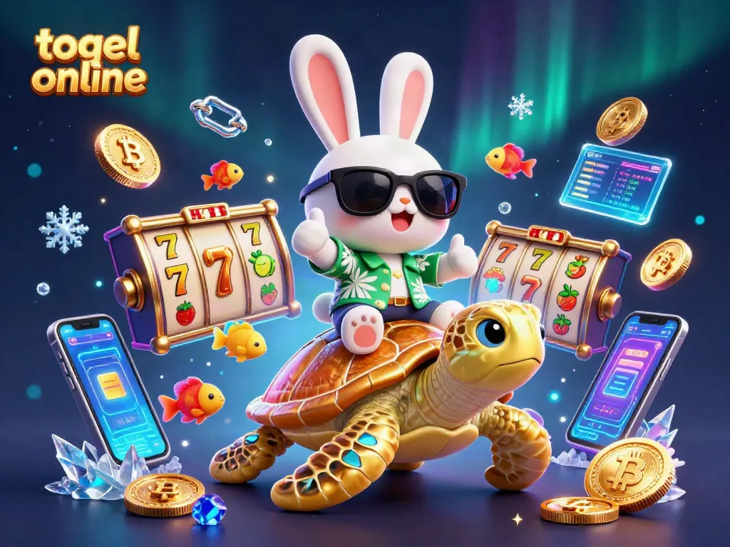 Gambarkan pengalaman togel online dengan kelinci keberuntungan dan kura-kura emas yang menunggu jackpot!