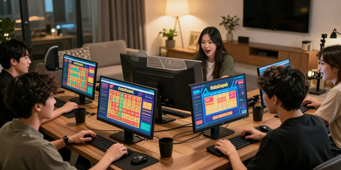Pengguna menikmati pengalaman taruhan togel online di ratutogel dengan perangkat modern.