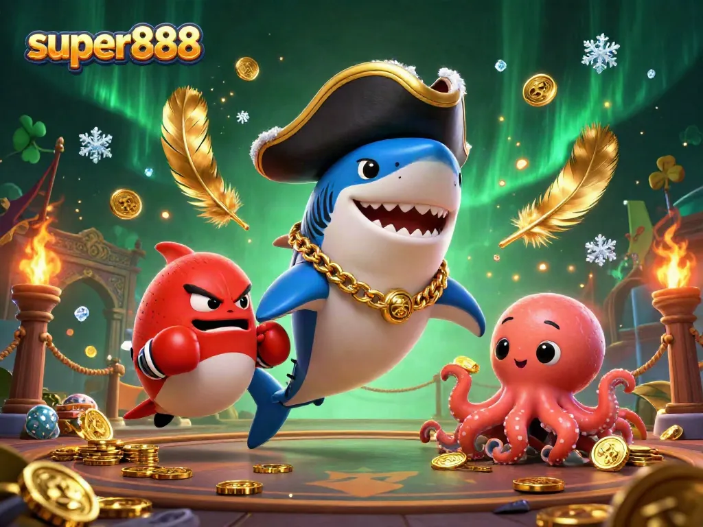Menangkan hadiah di super888 sambil bermain dengan karakter laut yang menyenangkan di arena slot yang megah.