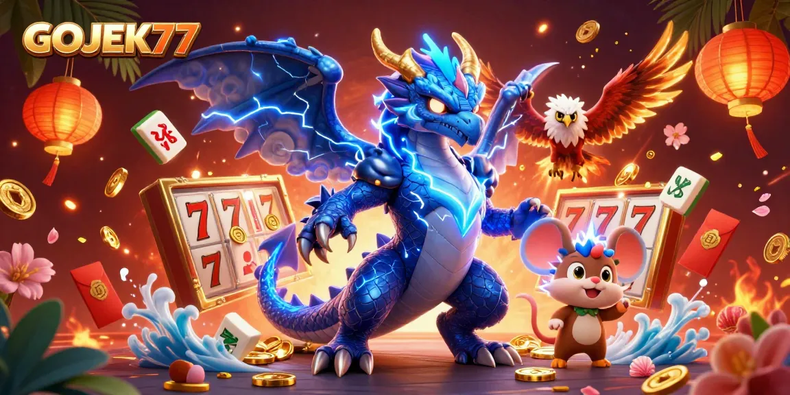 Rasakan kemenangan mendebarkan dengan permainan slot dinamis GOJEK77 yang menampilkan visual 3D yang menakjubkan.