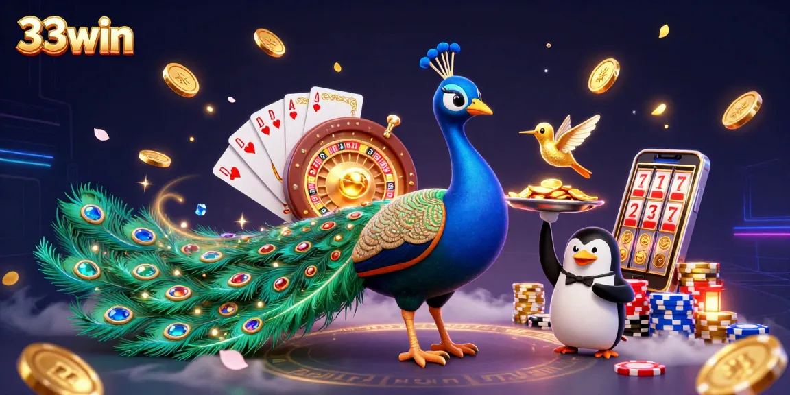Experience thrilling gameplay with 33win as you win golden chips and enjoy diverse casino games.