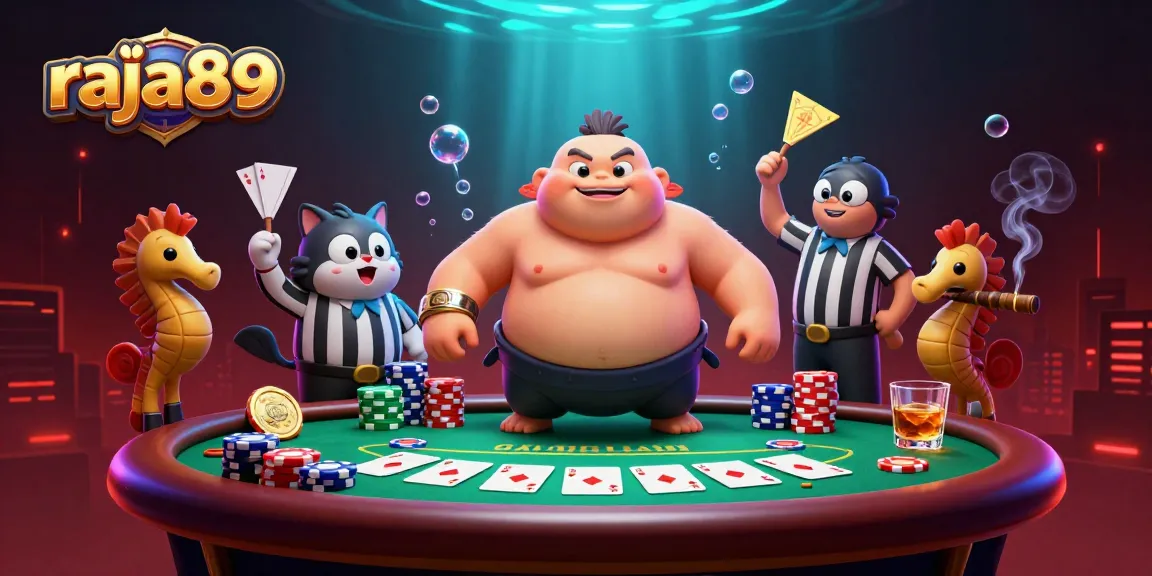 Experience thrilling moments at raja89 poker tables with colorful chips and dynamic gameplay.