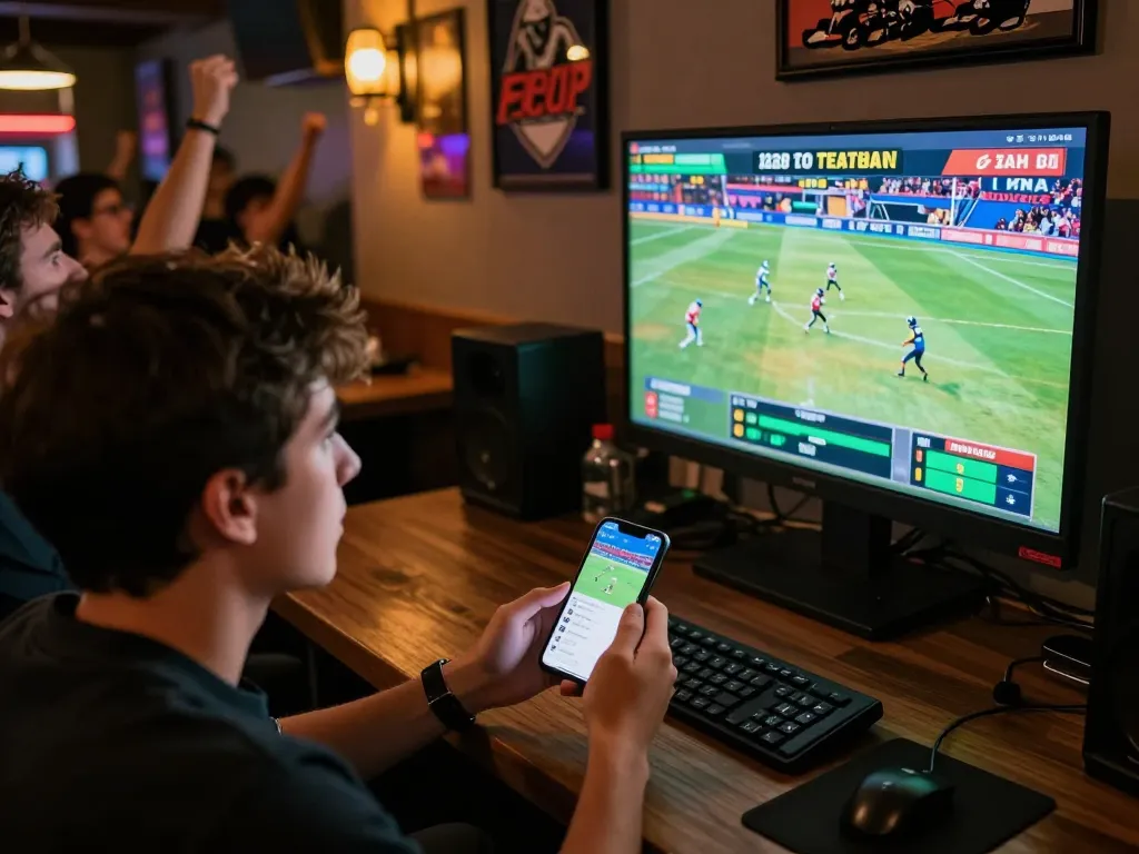 Experience the thrill of F168 thể thao as you bet live on your smartphone in an exciting sports bar atmosphere.