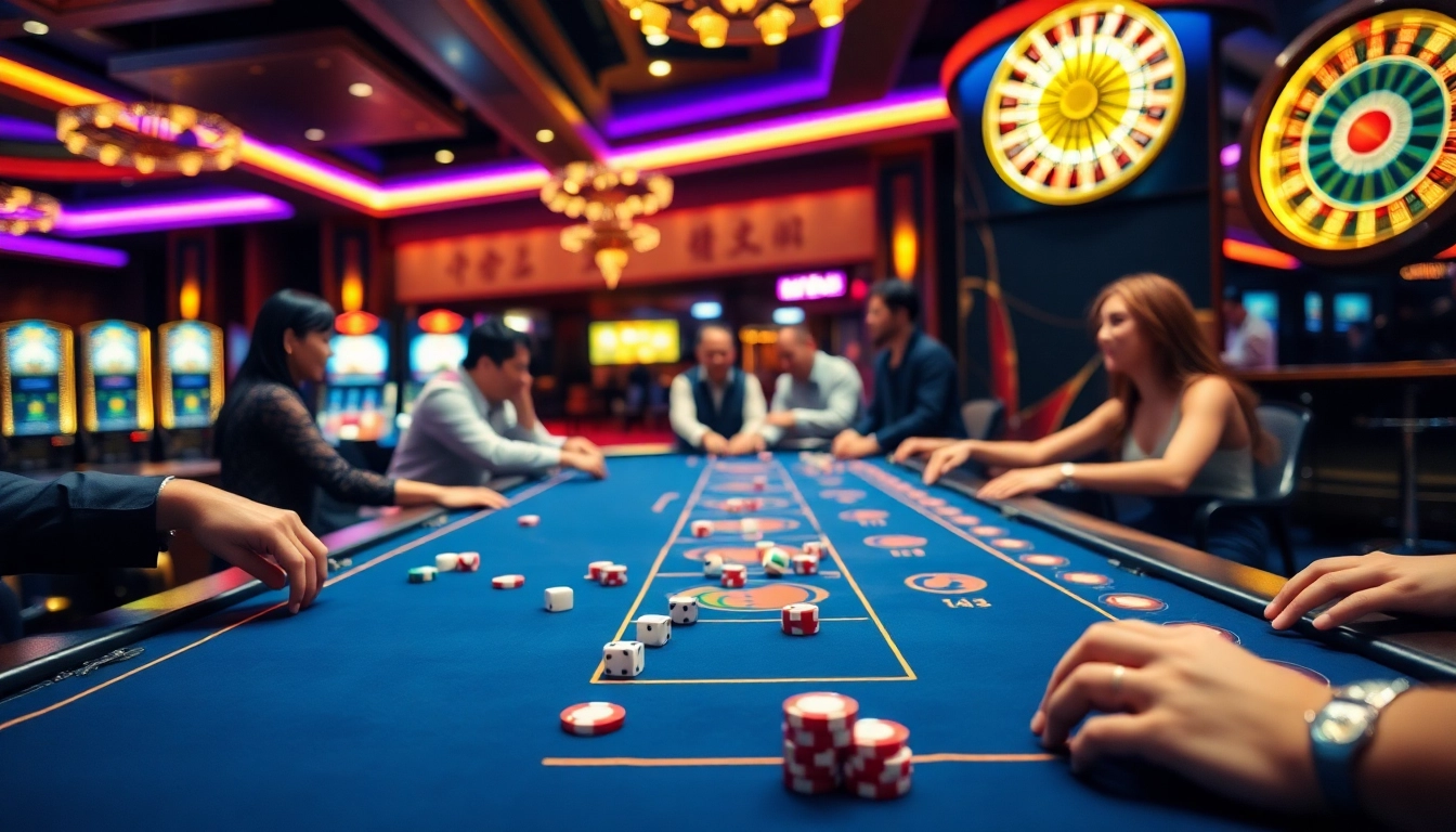 Experience the thrill of luck8 tài xỉu with competitive players and vibrant casino action.