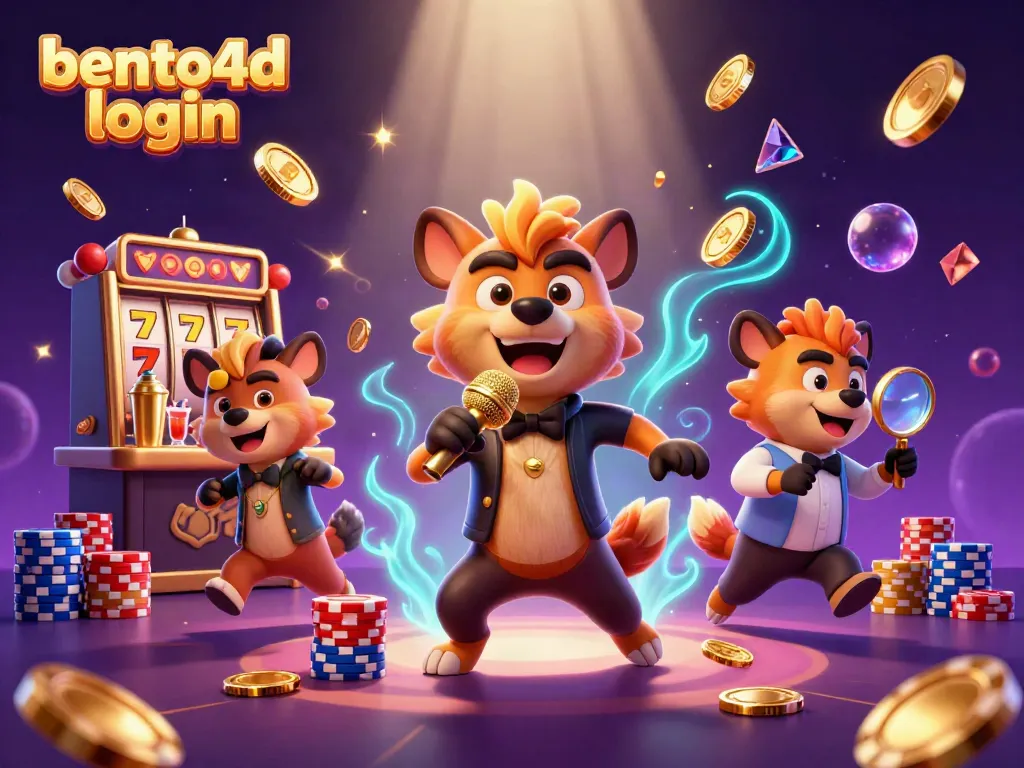 Engage in thrilling moments with bento4d login as hyenas run a dynamic comedy casino scene.