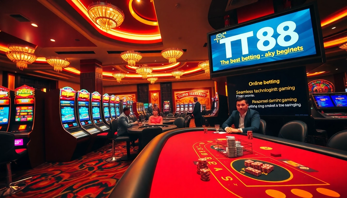 Experience thrilling gameplay and high stakes at https://tt88.to/ with vibrant slot machines and live dealers.