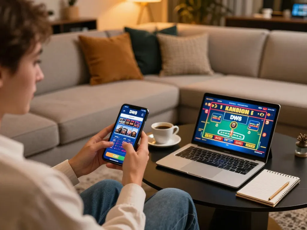 Play on the DW8 app for immersive online gaming experience