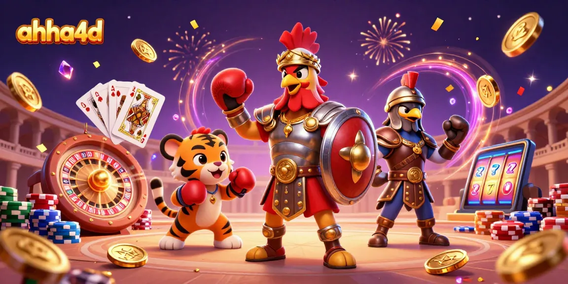 Experience thrilling victories with ahha4d as you unleash fortunes in animated casino battles.