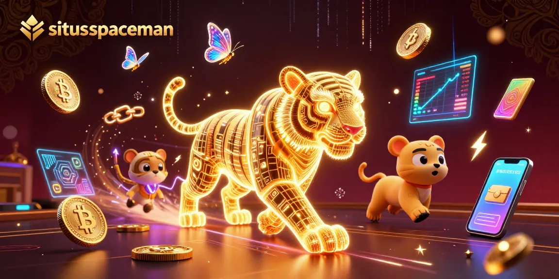 Mainkan situs spaceman slot dengan peluang besar dan desain futuristik dalam ilustrasi 3D.