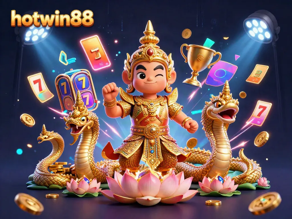Play and win big with hotwin88 at this lively, vibrant casino scene.