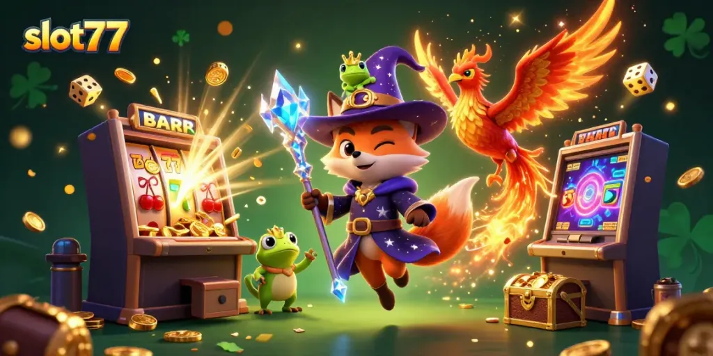 Slot77 memberikan pengalaman bermain slot yang megah dengan grafis menarik dan fitur luar biasa.
