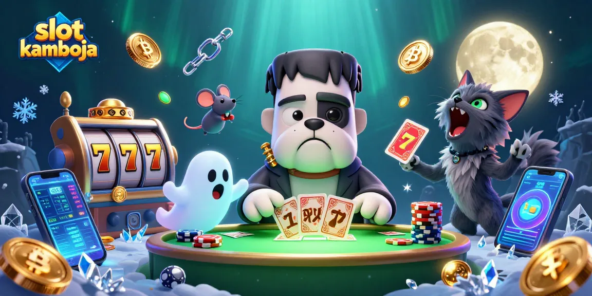 Putar slot Kamboja untuk meraih kemenangan besar dengan simbol jackpot berkilauan.
