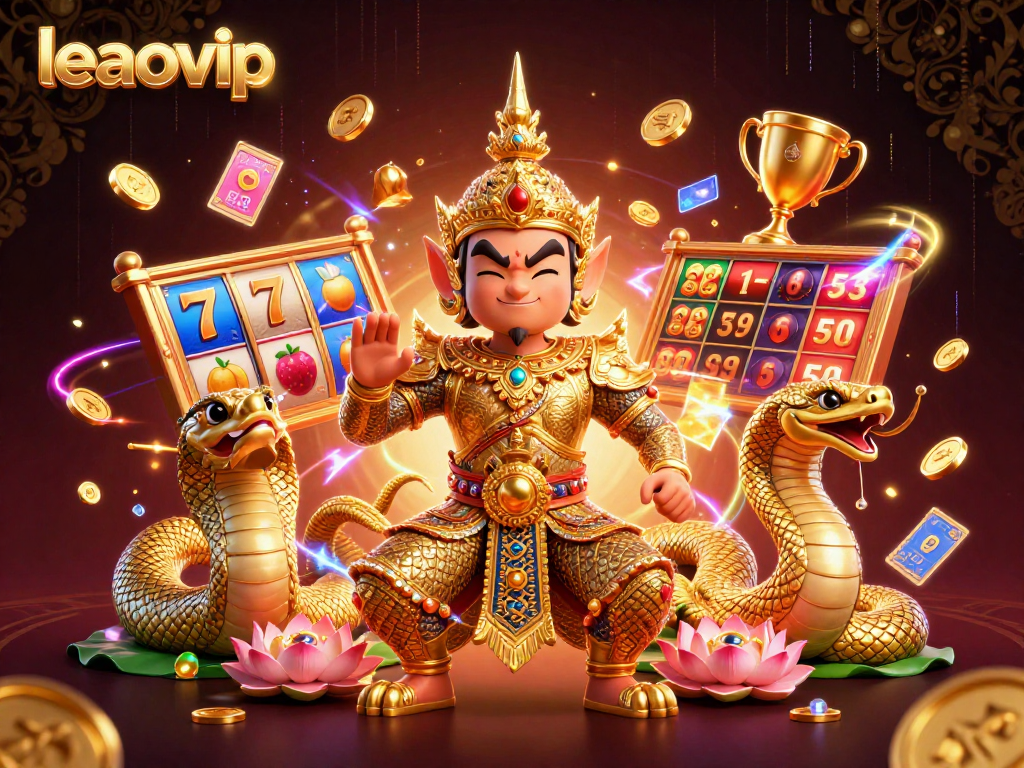 Memainkan slot jackpot dan melihat keajaiban elemen perjudian di leaovip dengan gaya 3D yang menakjubkan.