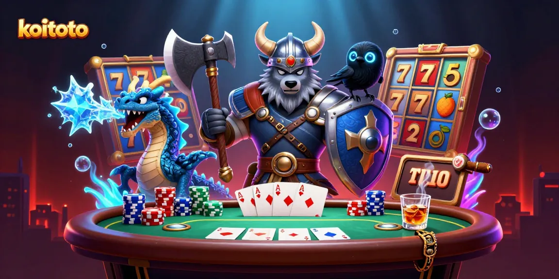 Koitoto, situs slot online resmi, memberikan pengalaman bermain yang seru dengan modal awal 10K dan perangkat permainan yang ramah pengguna.