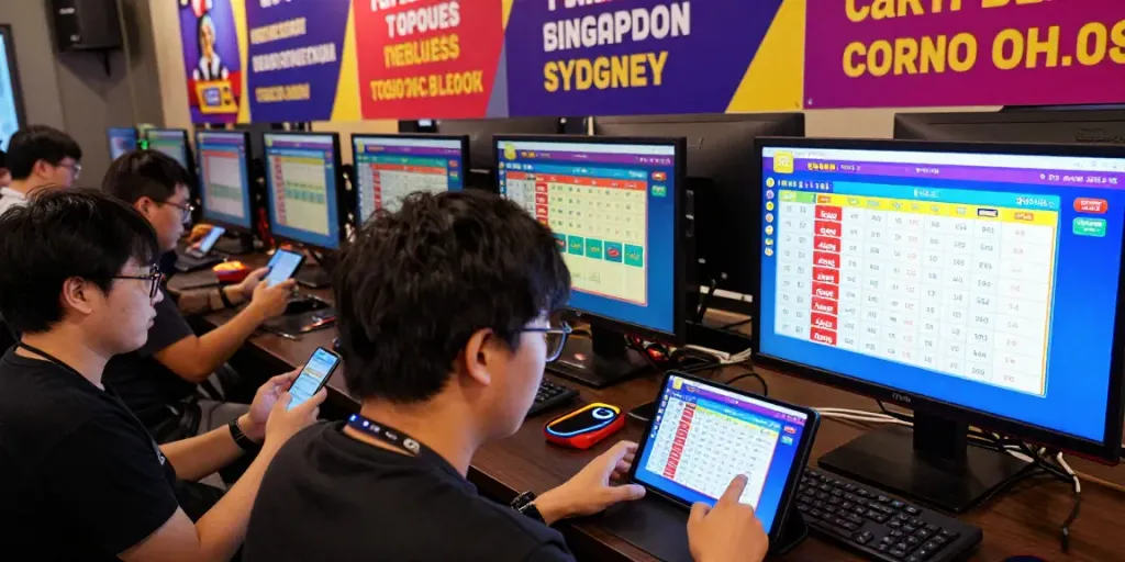 Pengalaman bermain togel online dengan cirebontoto melalui perangkat pintar di lingkungan yang ceria dan ramai.