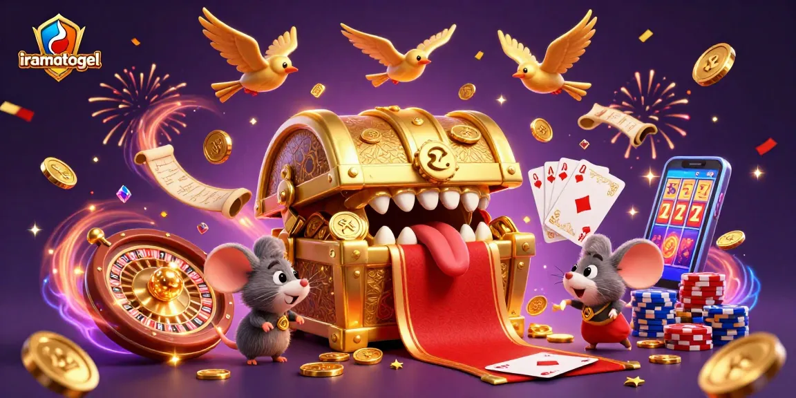 Tawarkan pengalaman bermain seru di iramatogel dengan slot, roulette, dan gemerlap koin emas.