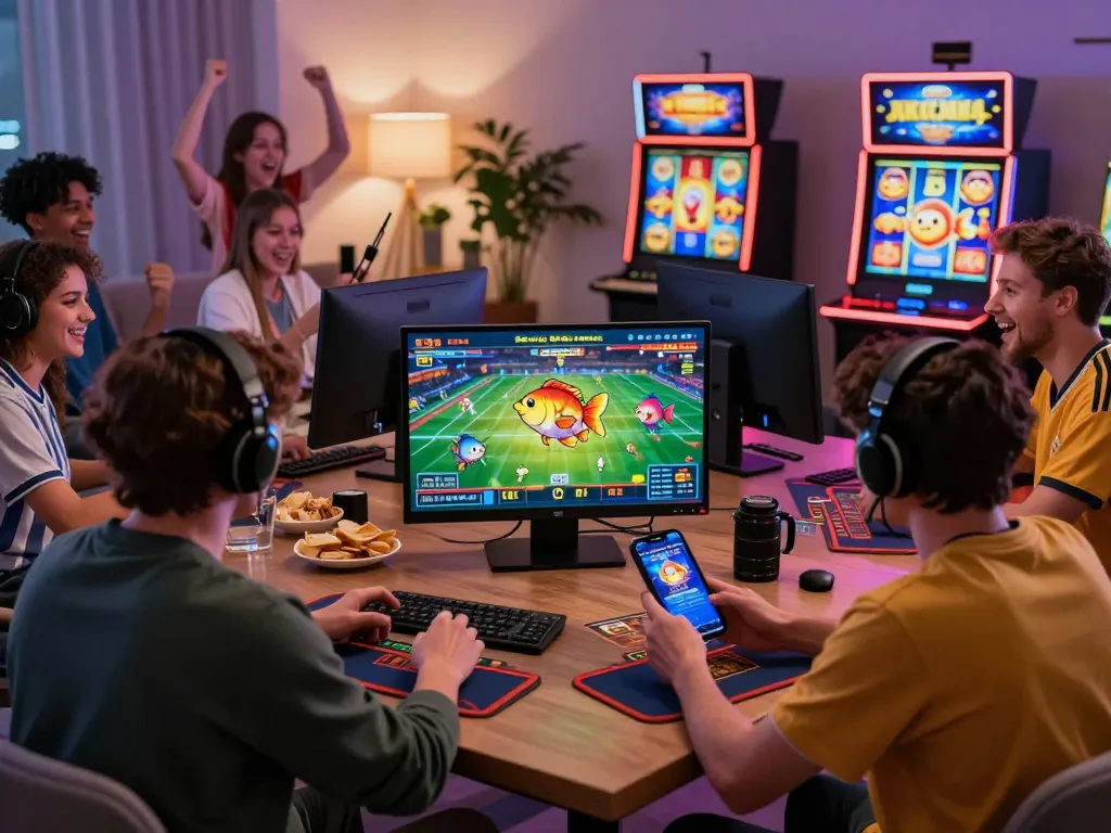 Engaging online gaming scene at https://79kingg.us/ with players enjoying sports betting and casino games.