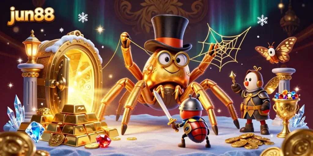 Experience thrilling adventures with jun88 in this enchanting casino world featuring vibrant characters and treasures.