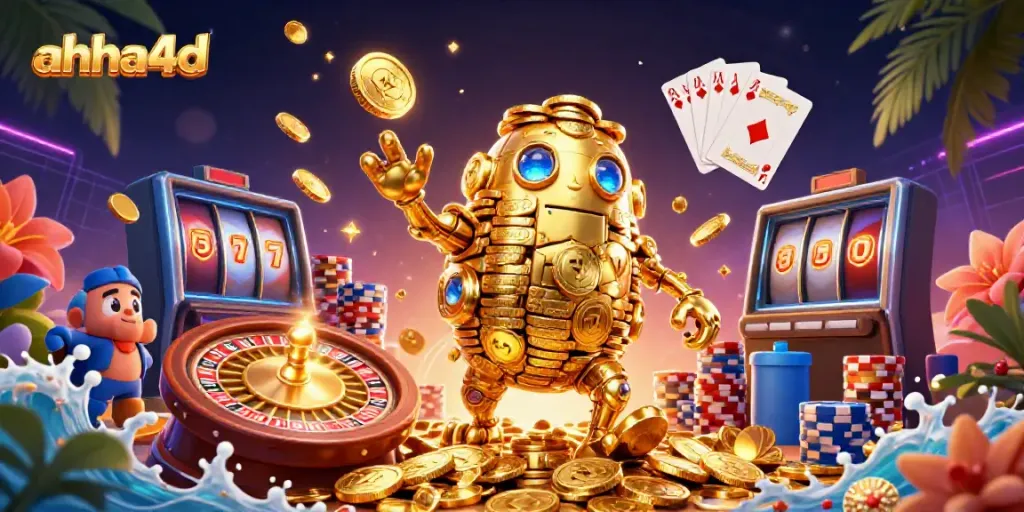 Mengakses platform AHHA4D yang menawarkan pengalaman togel online dengan interface modern dan interaktif.