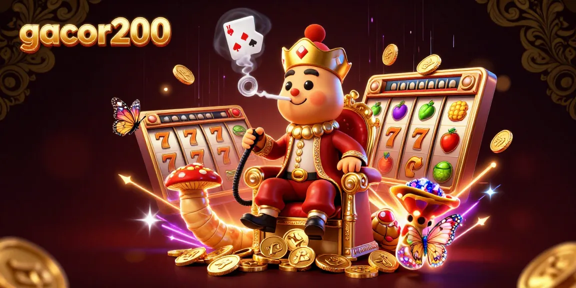 Menangkan jackpot di gacor200 dengan slot reels yang berkilauan dan simbol keberuntungan yang menarik.
