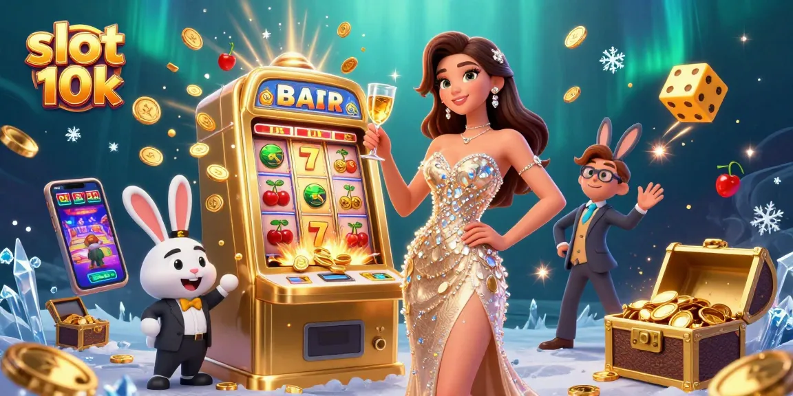 Engage with the slot 10k experience amidst dazzling visuals and jackpot excitement.