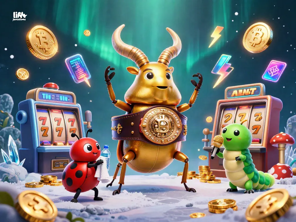 Experience the thrill of betting with link jambitoto in this vibrant 3D casino scene featuring unique characters and slot machines.