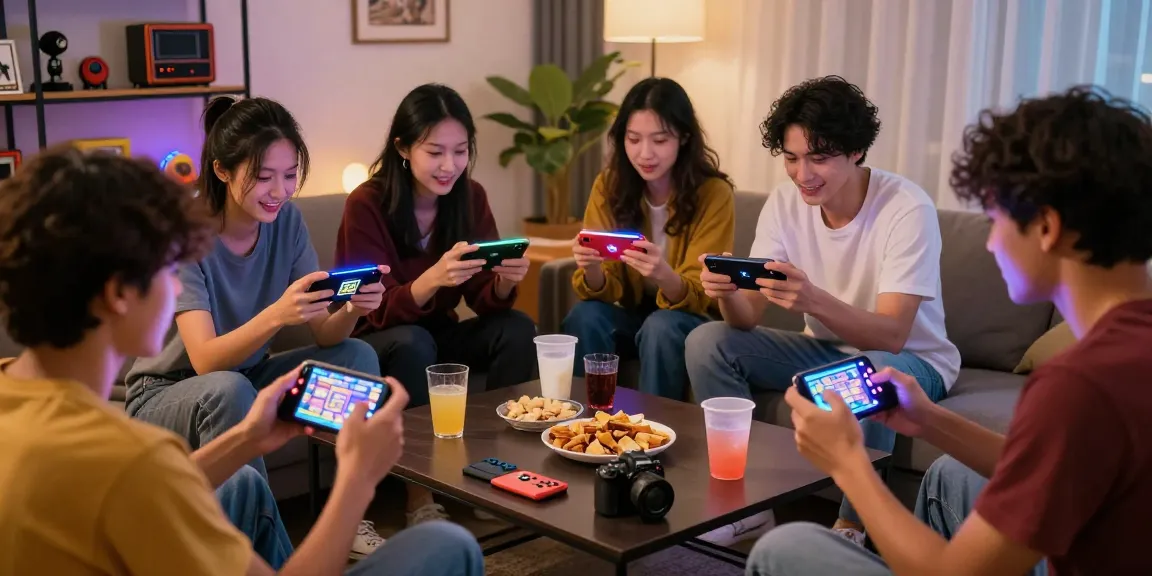 Slot permainan yang dinikmati sekelompok teman di ruang santai.