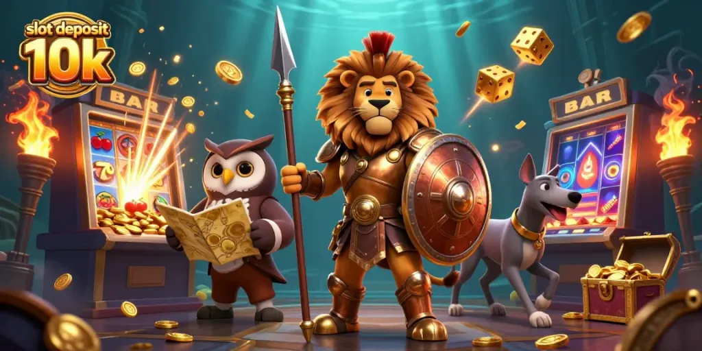 Slot deposit 10k dengan keberuntungan dari mesin slot yang meledak penuh koin emas.