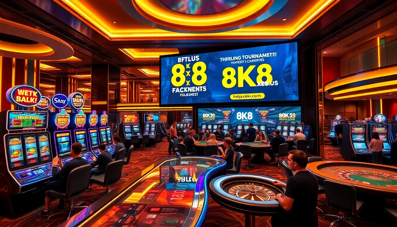 Experience the excitement of gaming at https://8k8.us.com/ with professional casino tables full of action.