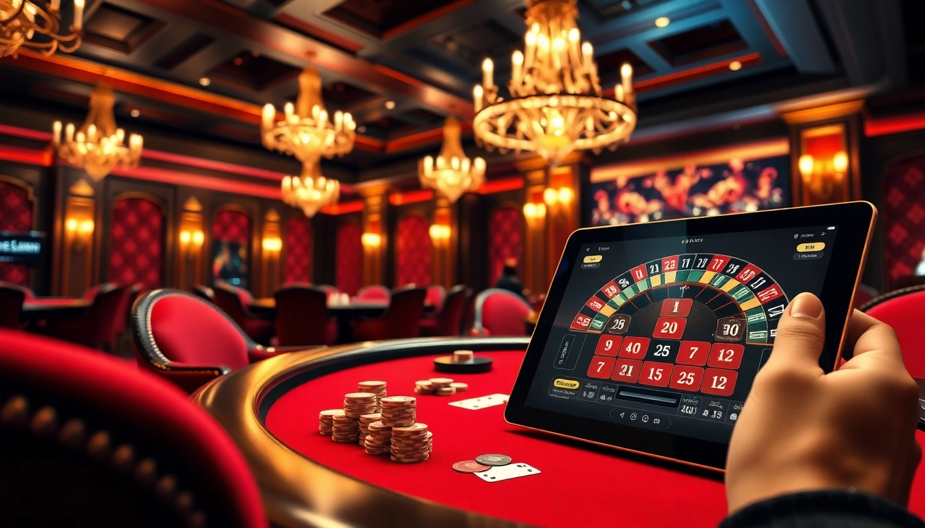 Rasakan Datukwin Alternatif dengan sensasi di meja poker kasino yang bergaya.