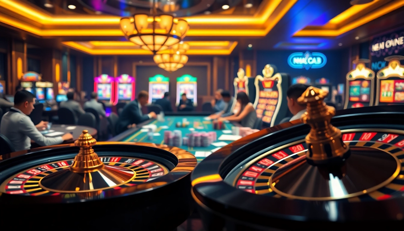 Experience the excitement of gambling at Nhà cái S8 with vibrant casino games, roulette, and poker.