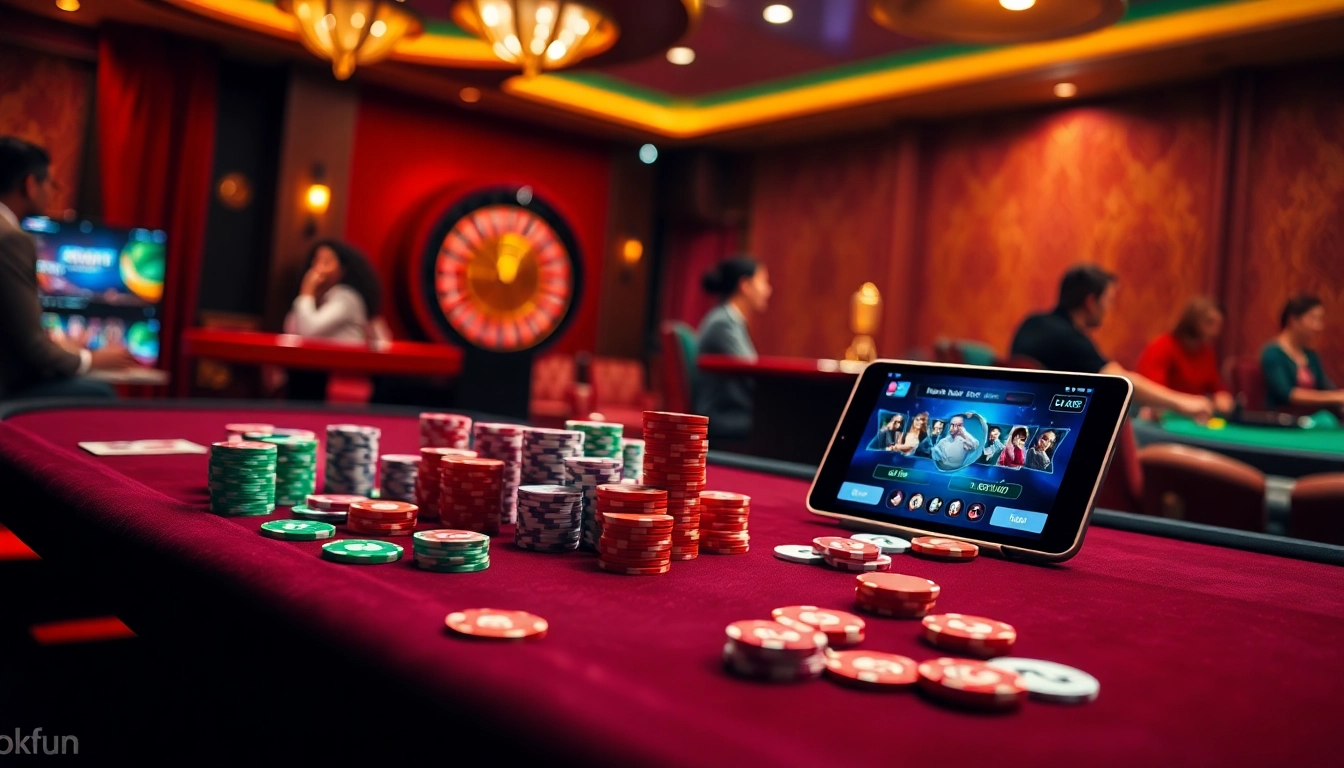 Experience the excitement at trang chủ okfun with engaging casino games and vibrant visuals.