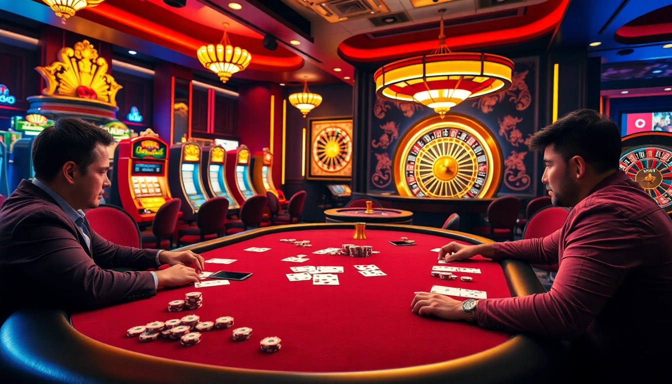 Nohu90 offers an exciting poker experience with strategic gameplay and luxurious casino vibes.