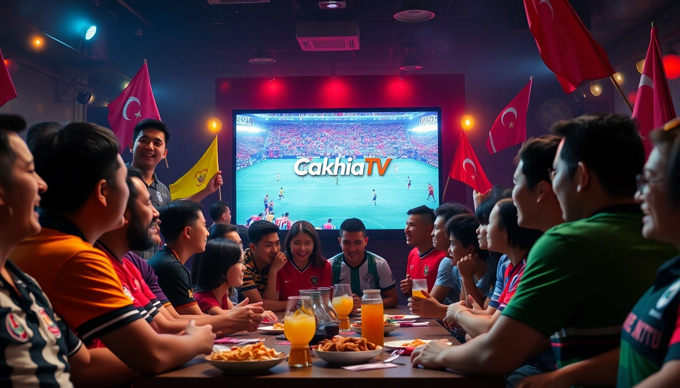 Cakhia TV trực tiếp bóng đá brings passionate fans together for an exciting match viewing experience.