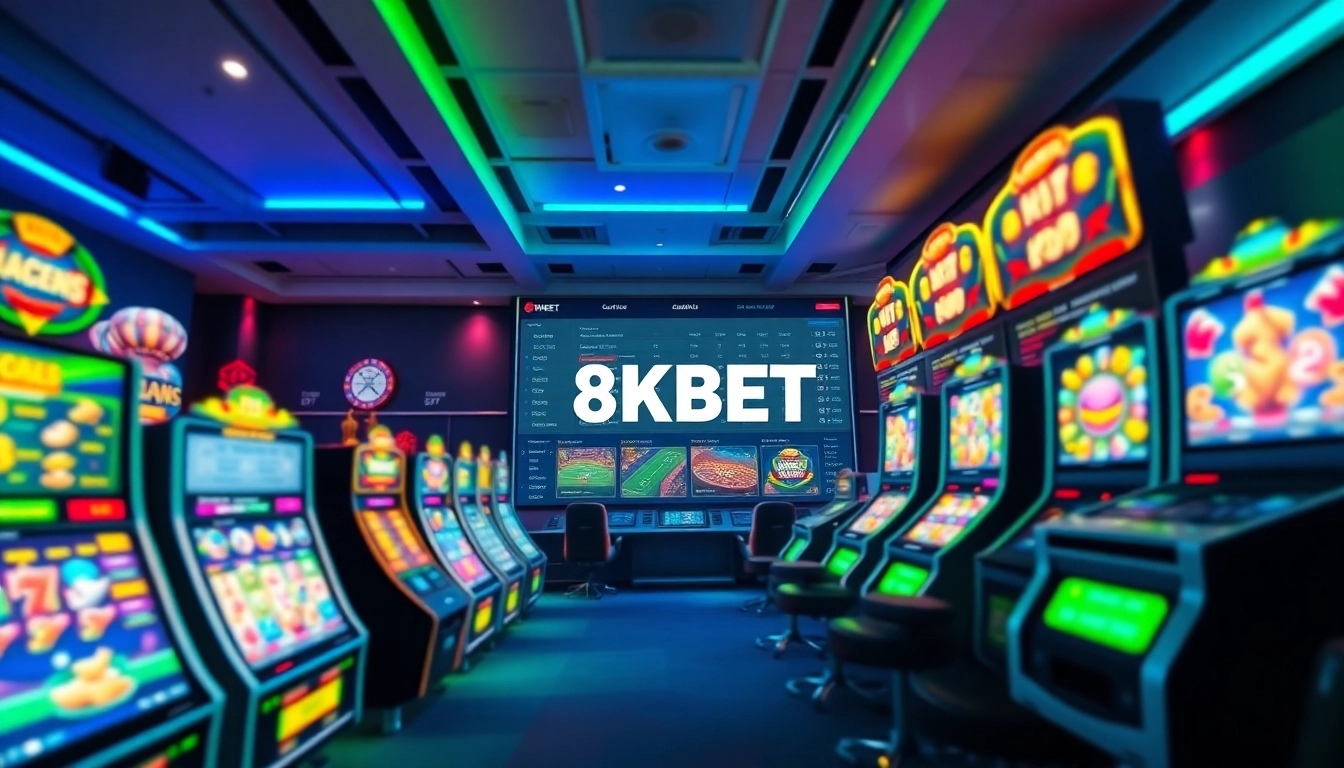 Experience the vibrant and trustworthy 8KBET online betting platform with engaging casino games and sports.