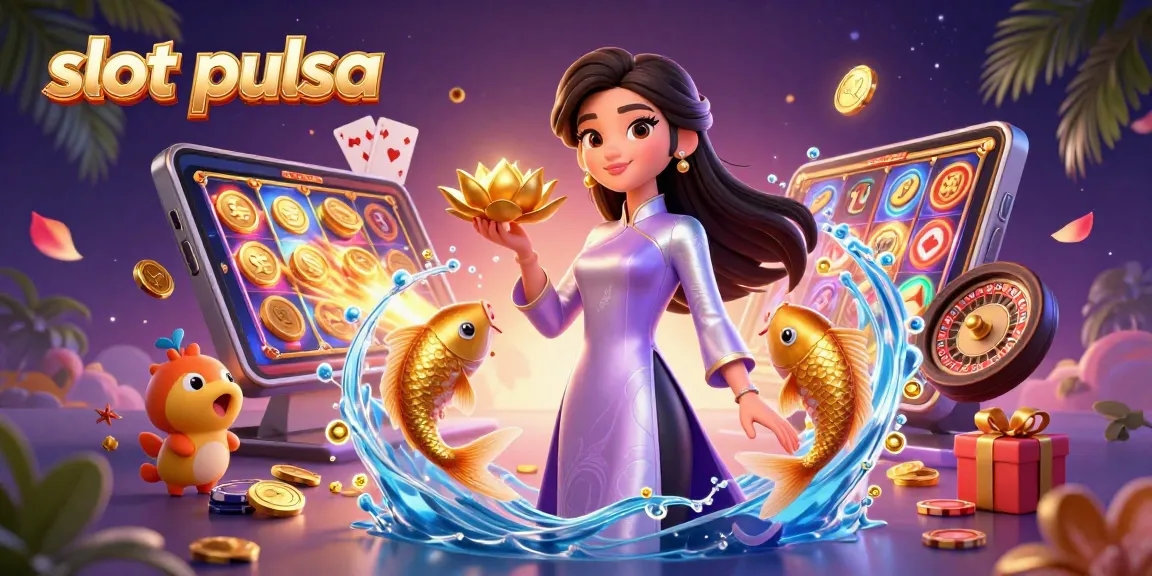 Spin to win at slot pulsa with exciting games and vibrant visuals.