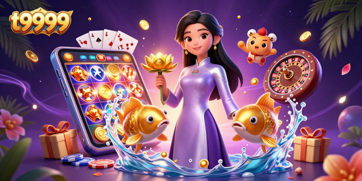 Experience thrilling gameplay at T9999 with vibrant slots and immersive casino visuals.