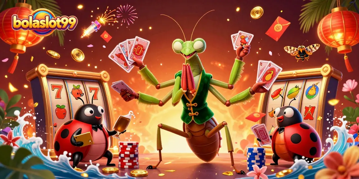 Experience engaging gameplay with bolaslot99, featuring vibrant characters and casino elements.
