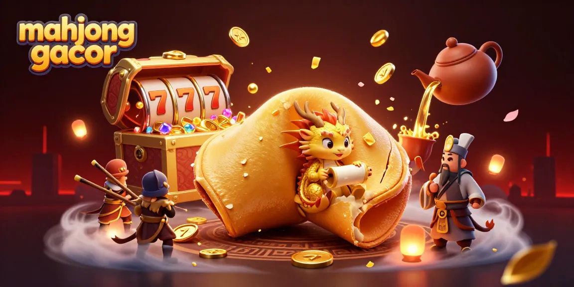 Engage in Mahjong Gacor gaming excitement with rich visuals of lucky symbols and vibrant characters.